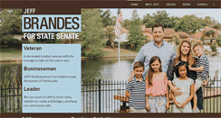 Desktop Screenshot of electjeffbrandes.com