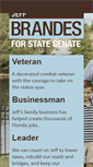 Mobile Screenshot of electjeffbrandes.com